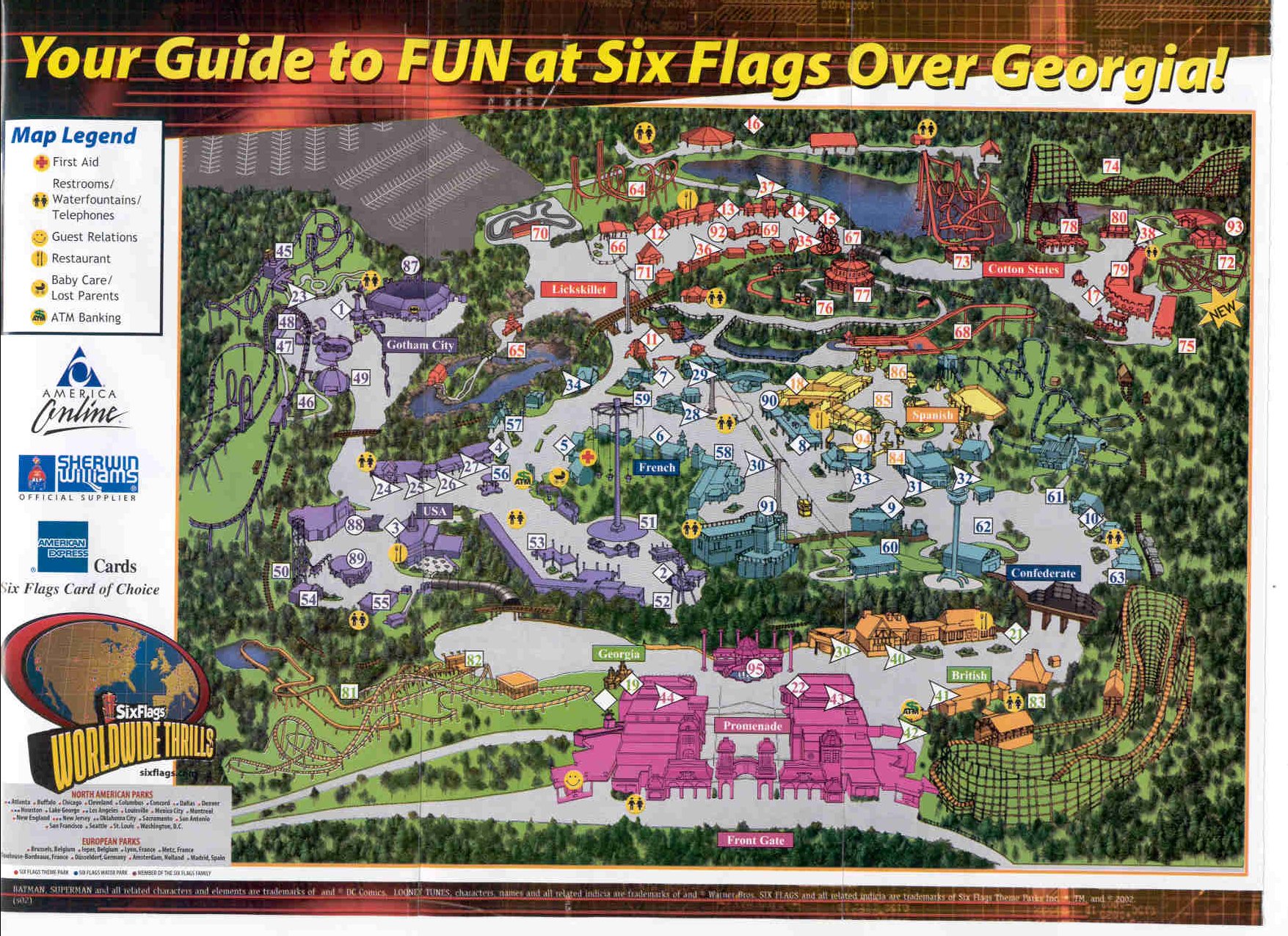 2002 Park Map